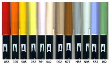 Expanded Tombow Acid Free Watercolor Marker Set